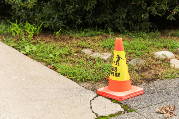 istock orange construction cone on a road, symbolizing safety, caution, and ongoing work at a construction site 1680362608