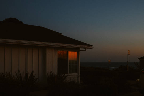 istock coastal home in California during sunset hours 1680411712