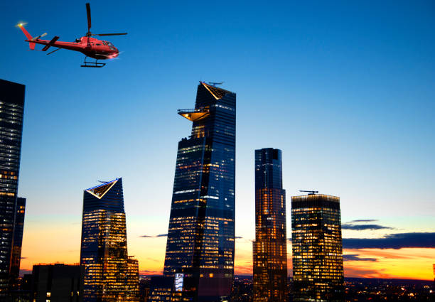 istock Helicopter tour over Hudson Yards. 1680479529