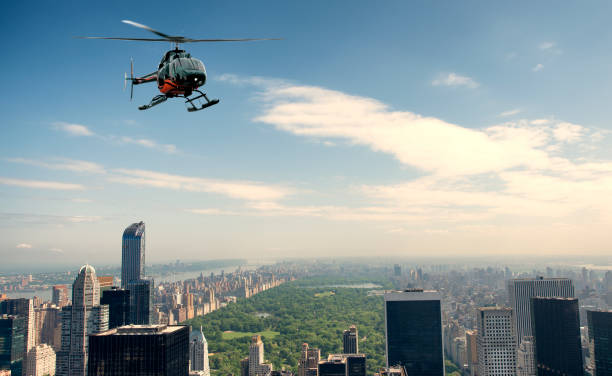 istock Helicopter tour over Central Park. 1680480061