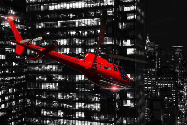 istock Helicopter Night Tour Close Up. 1680481158