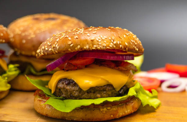istock HOMEMADE HAMBURGERS 1680560619
