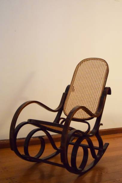 istock Old rocking chair in the house 1680578864