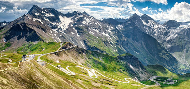 Grossglockner High Alpine Road in the austrian alps