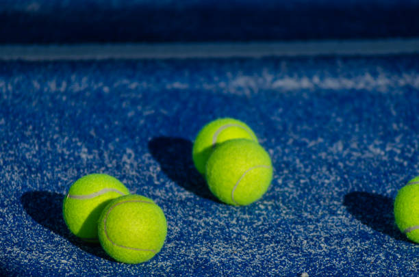 istock four balls on a paddle tennis court, selective focus 1680607819
