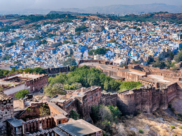istock Jodhpur Panorama From Mehrangarh Fort 1680617475