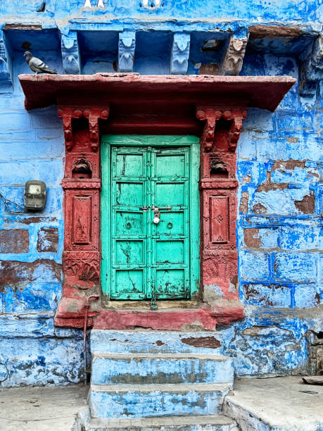 istock Colorful Door In Jodhpur 1680733581