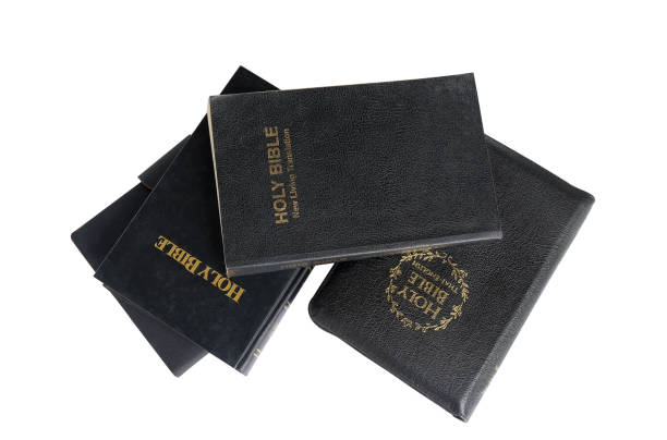 istock Books of the Bible on white.clipping path. 1680765801