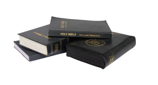 istock Books of the Bible on white.clipping path. 1680765812