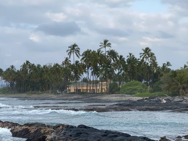 istock Hawaii Kona Big Island Volcanic Rock Beach 1680797394