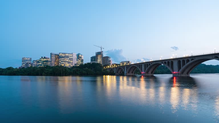 Arlington Virginia Skyline Timelapse