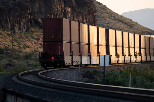 istock End of a modern train with flashing device 1680874781