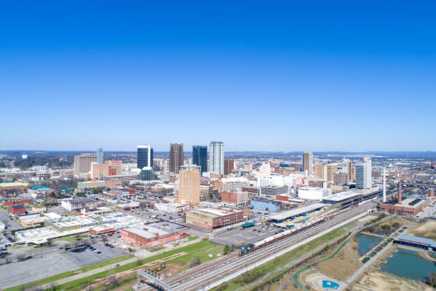 istock Birmingham, Alabama downtown skyline from Railroad Park 1680889642