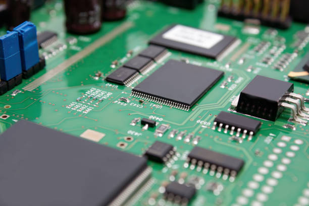 istock Close-up of an electronic circuit board. 1680893996