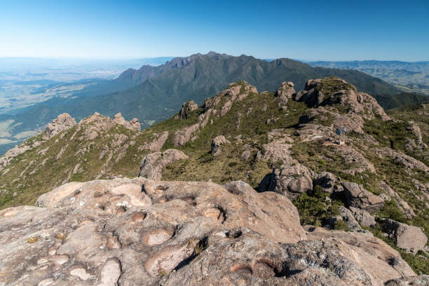 istock Beautiful view to rocky mountain and altitude fields landscape 1680902170