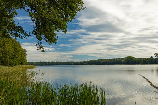 istock view over lake Olow in Ryn in Poland 1680916055