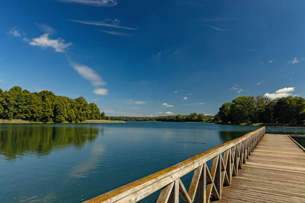 istock view over lake Olow in Ryn in Poland 1680919820