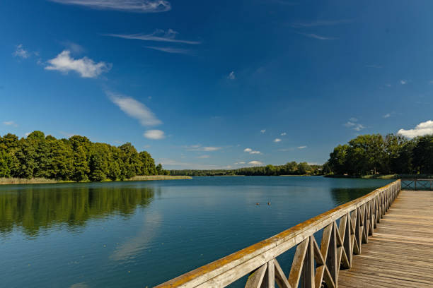 istock view over lake Olow in Ryn in Poland 1680920343