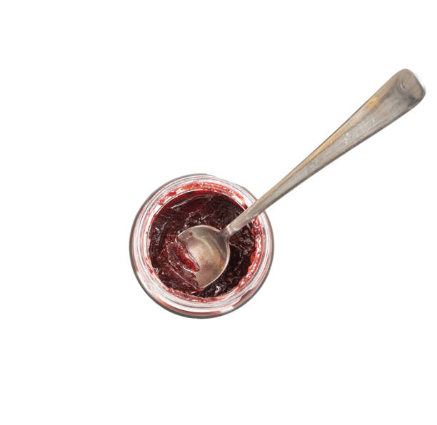 istock a jar of berry jam viewed from above 1680960234