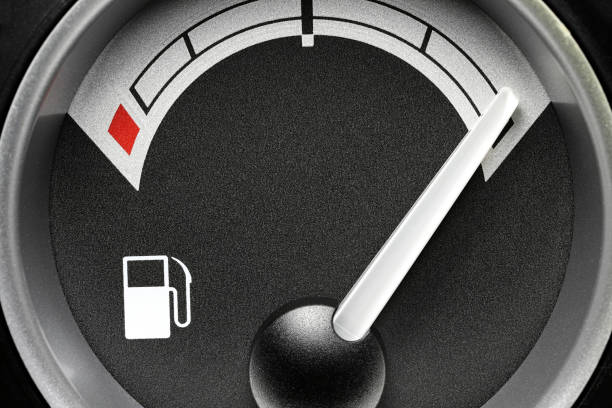 istock fuel gauge in car dashboard - full 1680975006
