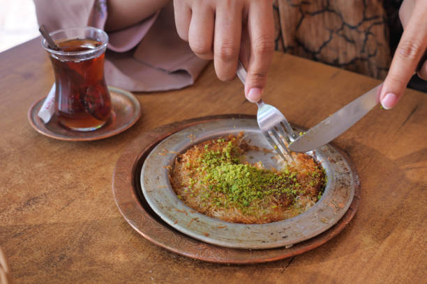 istock turkish kunefe dessert in special serving dish with green pistachio 1680985918