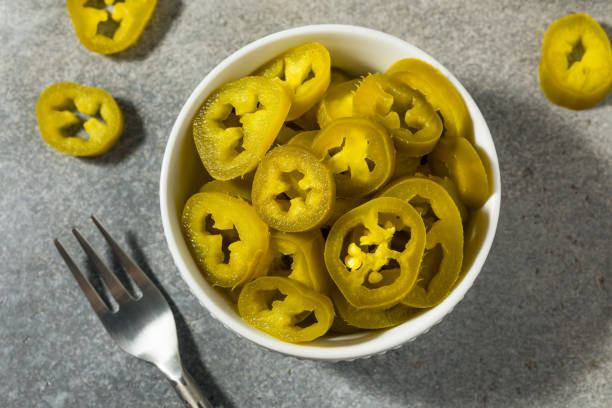 istock Organic Pickled Jalapeno Peppers 1681009570