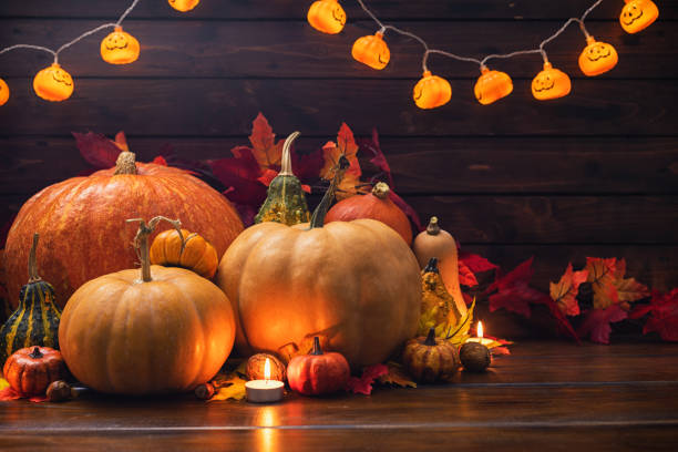 istock Autumn Pumpkin Holiday Background 1681126024