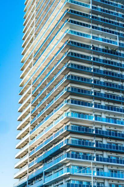 istock Modern apartment buildings in Tokyo 1681150414