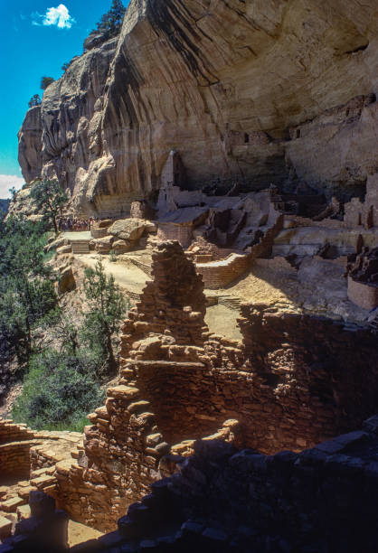 istock Mesa Verde NP - Long House Looking Back - 1977 1681261696
