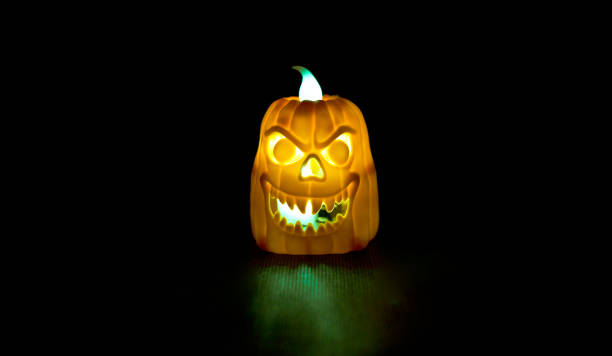 istock Holloween decatations yellow puumpkin.tif 1681467249