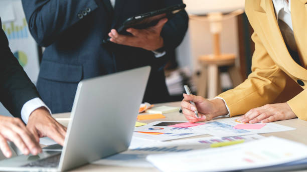 istock Professional team business partner consulting the strategy 1681556151