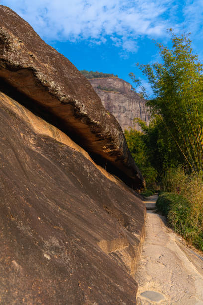 istock Tall strange shape mountains in Wuyishan, China 1681664103
