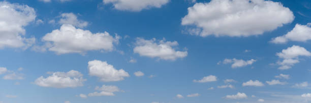 istock clouds in the blue sky. Banner 1681879017