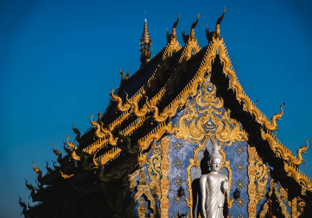Blue Temple 5 Blue Temple 5 chiang rai province stock pictures, royalty-free photos & images