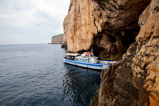 Entrance to Neptune Grotto - Sardinia - Italy