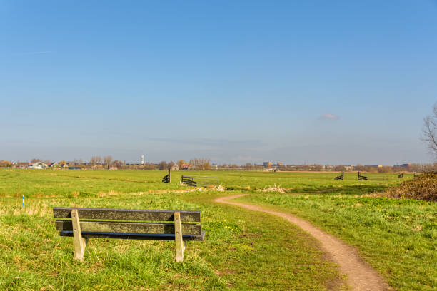 istock Tranquil Rural Landscape with Clear Sky and Open Pasture 1681980247