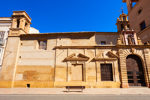 Church of Our Lady of Remedies or Iglesia de Nuestra Senora de los Remedios in Antequera. Antequera is a city in the province of Malaga, the community of Andalusia in Spain.