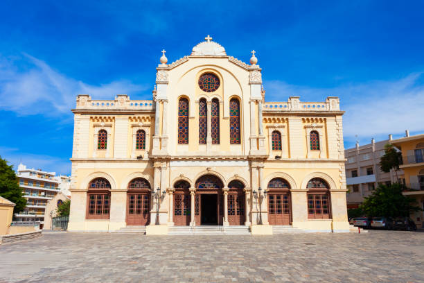 istock Agios Minas Cathedral in Heraklion, Greece 1682041787