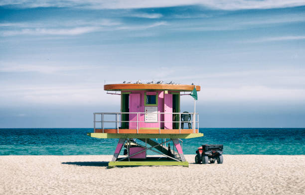 istock Lifeguard post on South Beach Miami. 1682131771