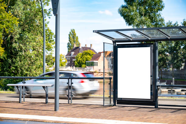 istock Billboard with copy space for advertisement on a city street 1682179831