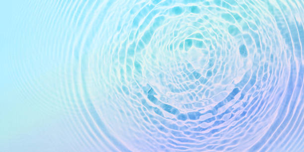 istock The texture of water on a blue background. 1682182093