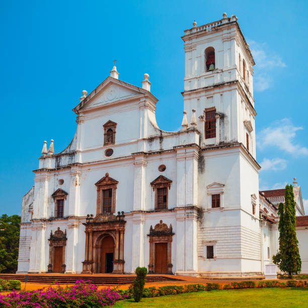 istock Catholic church in Old Goa 1682185600