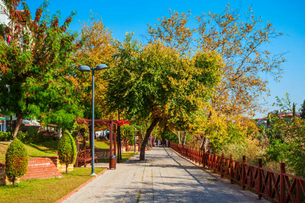 istock Promenade near Manavgat river, Turkey 1682185618