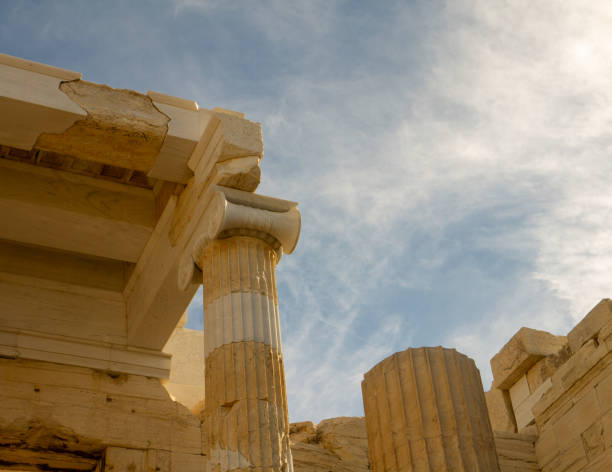 istock Parthenon top detail and column 1682203557