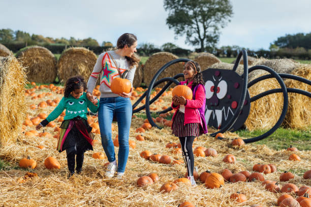 istock Family Days at the Pumpkin Patch 1682249900