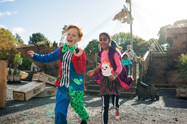 istock Running Wild at Halloween Fun Fair 1682252089