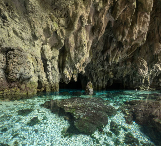 istock Goa Hawang cave and pool in Langgur, Kei islands 1682282123