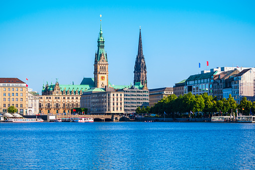 Hamburg City Hall or Hamburger Rathaus is the seat of local government of Hamburg, Germany