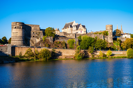 Chateau Angers is a castle in Angers city in Loire Valley, western in France