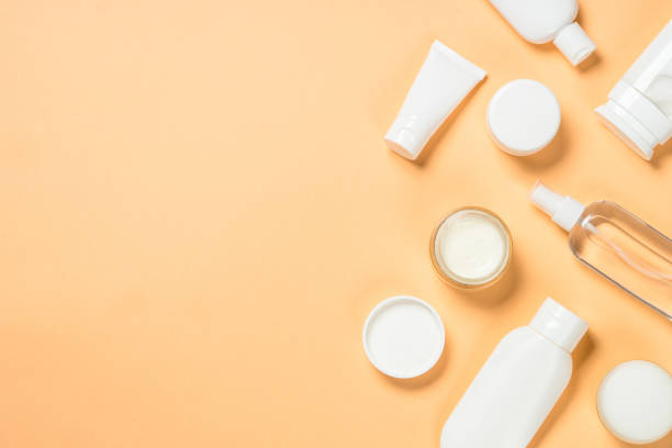 istock Natural cosmetic products. Flat lay image with copy space. 1682328558